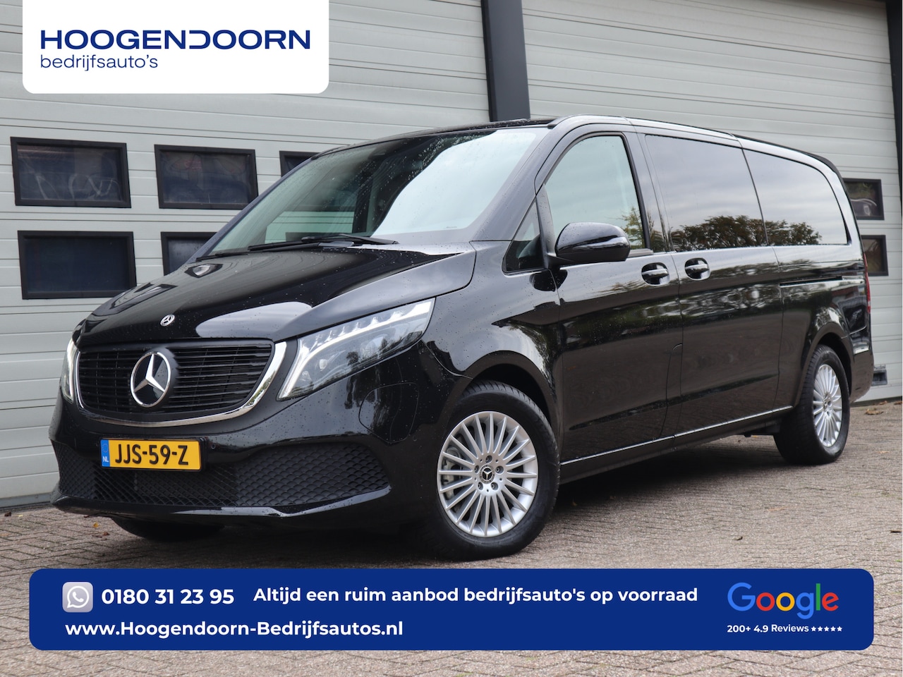 Mercedes-Benz EQV - 300 90 kWh L3 Extra Lang - 8 Pers - 2x Elektrische schuifdr. - AutoWereld.nl