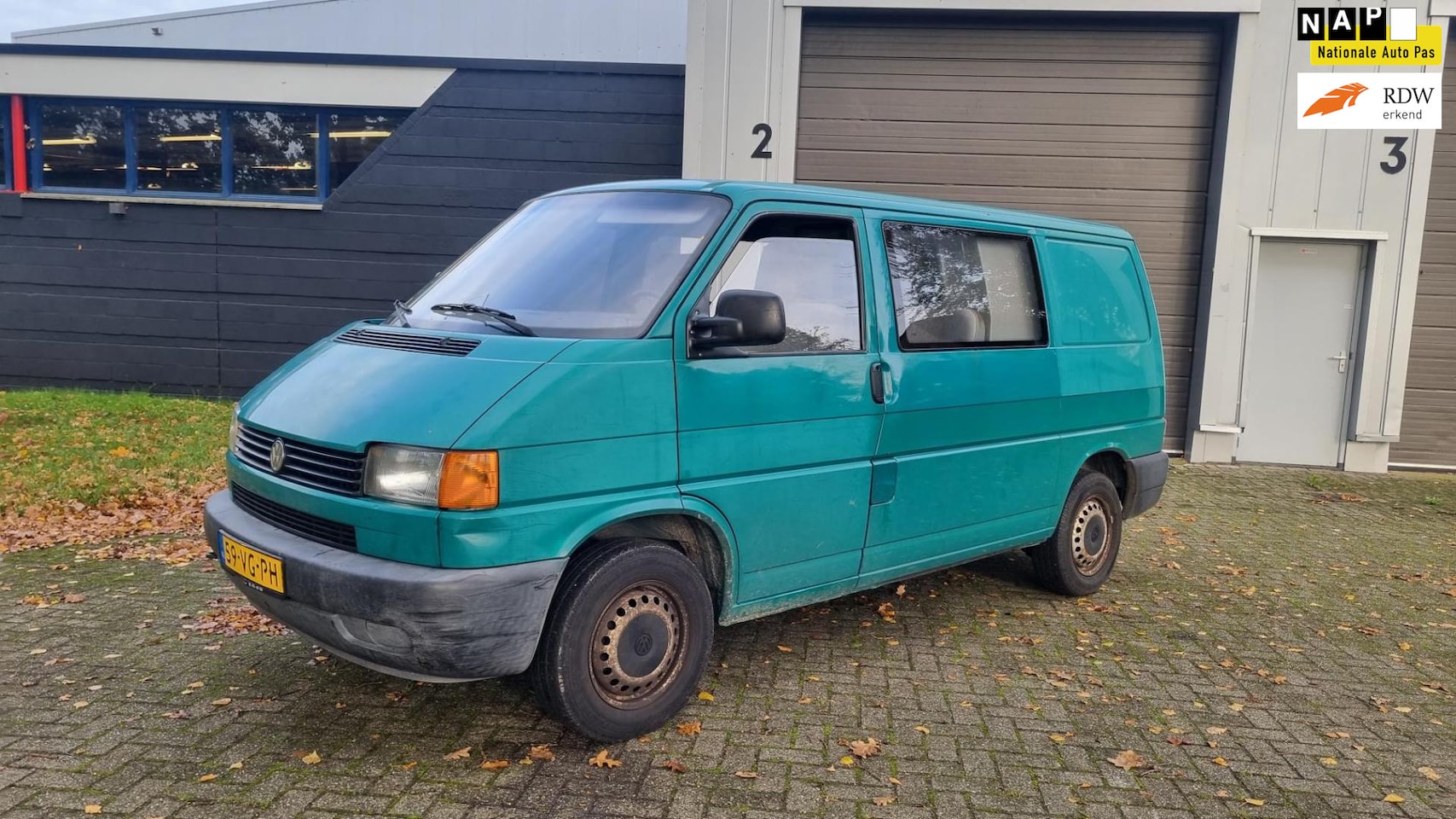 Volkswagen Transporter - 1.9 TD 292 1999 dubbele cabine APK RIJDT GOED - AutoWereld.nl