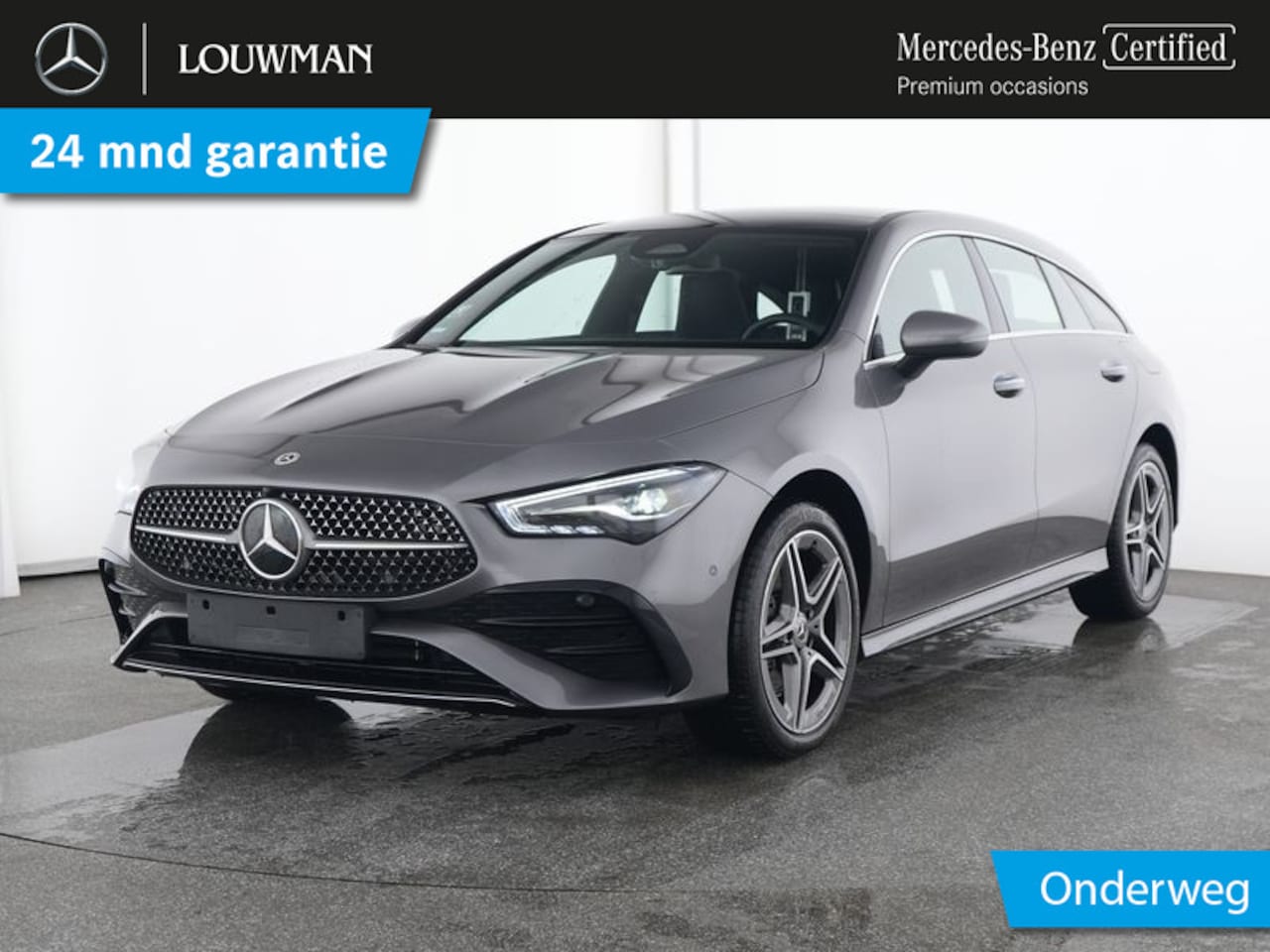Mercedes-Benz CLA-klasse Shooting Brake - 250 e AMG Plug-In Hybride AMG Line | Panorama Schuif-Kanteldak | Trekhaak | Sfeerverlichti - AutoWereld.nl