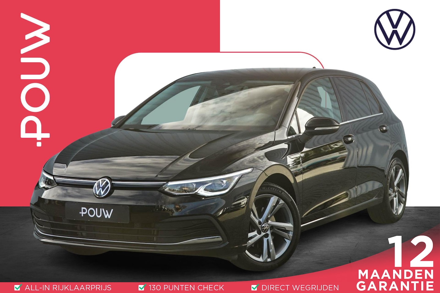 Volkswagen Golf - 1.5 TSI 130pk Life | Navigatie | Stoelverwarming | Parkeersensoren - AutoWereld.nl