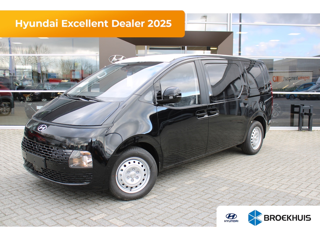 Hyundai Staria - 1.6 T-GDI HEV | Hybride | Direct uit voorraad leverbaar | Diverse kleuren | Dubbele schuif - AutoWereld.nl