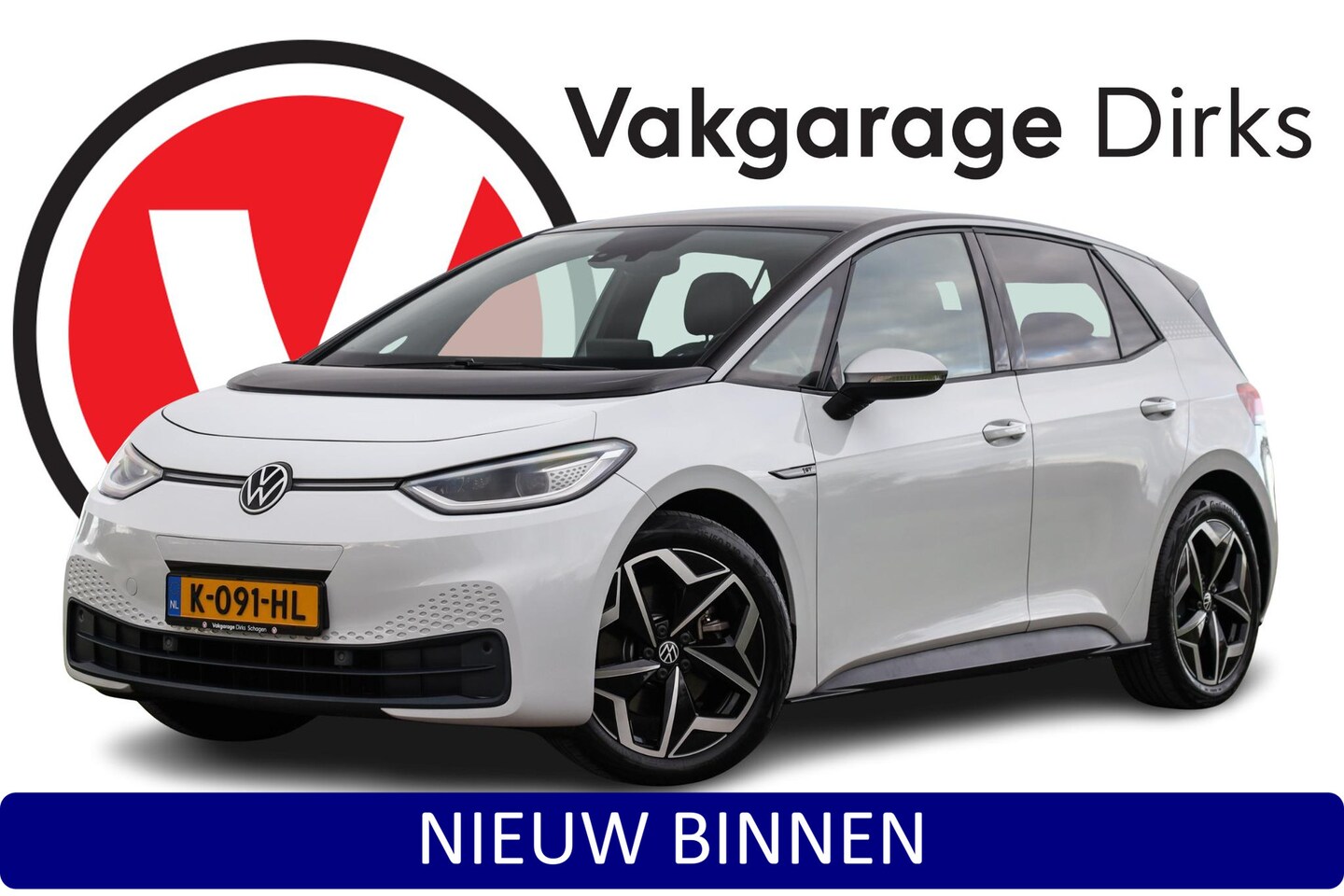 Volkswagen ID.3 - First Plus 58 kWh ✅ Matrix LED ✅ ACC ✅ 19 inch - AutoWereld.nl