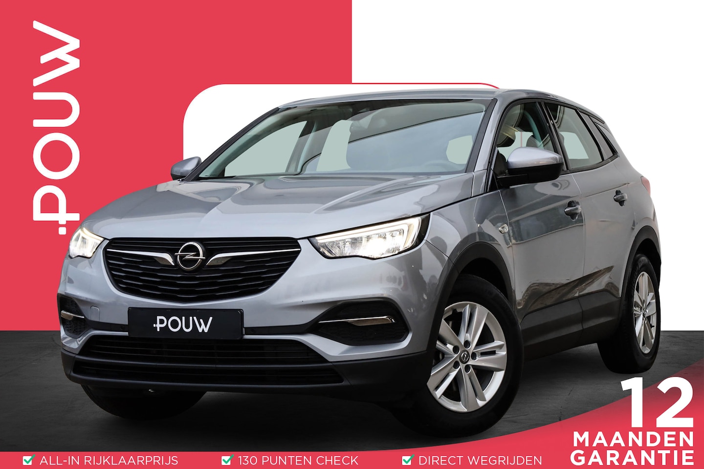 Opel Grandland X - 1.2 Turbo 130pk Edition | Navigatie | Parkeersensoren | Apple Carplay / Android Auto | Cru - AutoWereld.nl