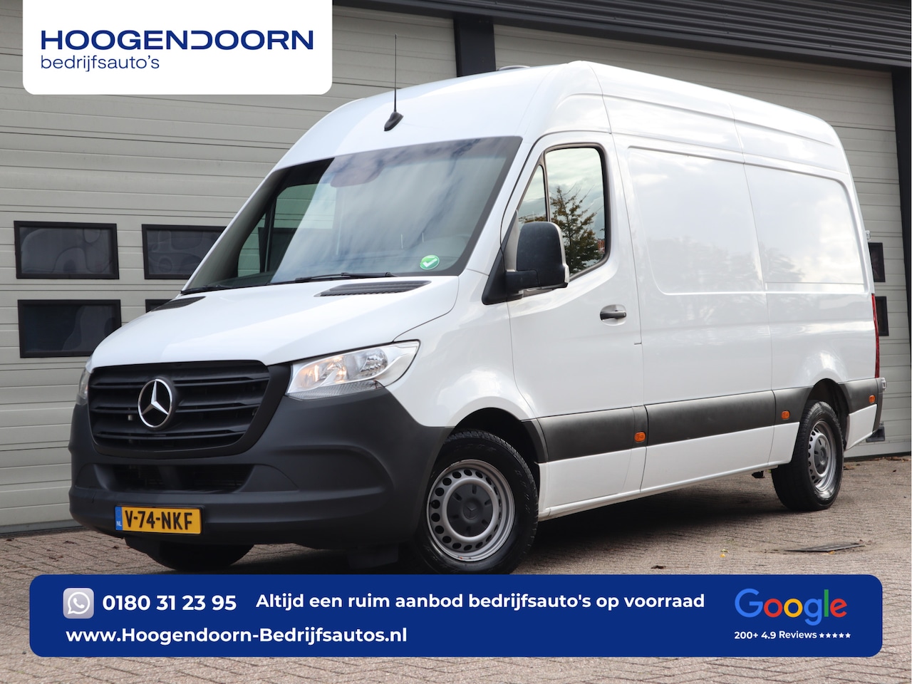 Mercedes-Benz Sprinter - 319 CDI V6 Automaat L2H2 - BW Inrichting - 3,5t KG Trekhaak - Standkachel - AutoWereld.nl
