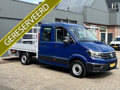 Volkswagen Crafter - 35 2.0 TDI DC Laadklep 750kg Openlaadbak Pick-up Airco Cruise controle 6-Persoons Telefoon