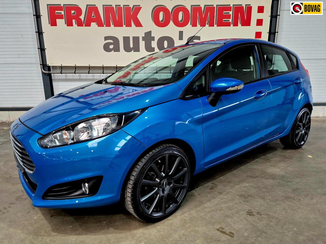 Ford Fiesta - 1.0 101PK EcoBoost Titanium + Airco|Bluetooth|PDC|Verw. voorraam/stoelen|17"LMV - AutoWereld.nl