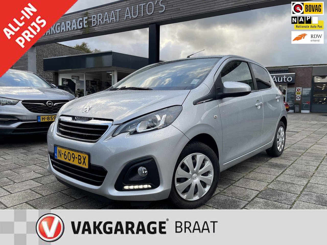Peugeot 108 - 1.0 e-VTi l AIRCO l BLUETOOTH l RIJKLAAR! - AutoWereld.nl