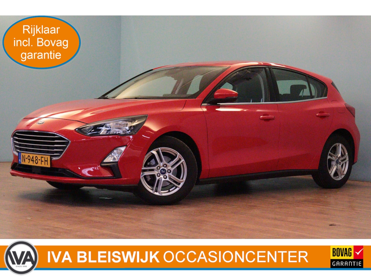 Ford Focus - 1.0 EcoBoost Hybrid Trend Edition Business | NAVI | CAMERA + PDC | VRUIT/STUUR/STOELVERW | - AutoWereld.nl