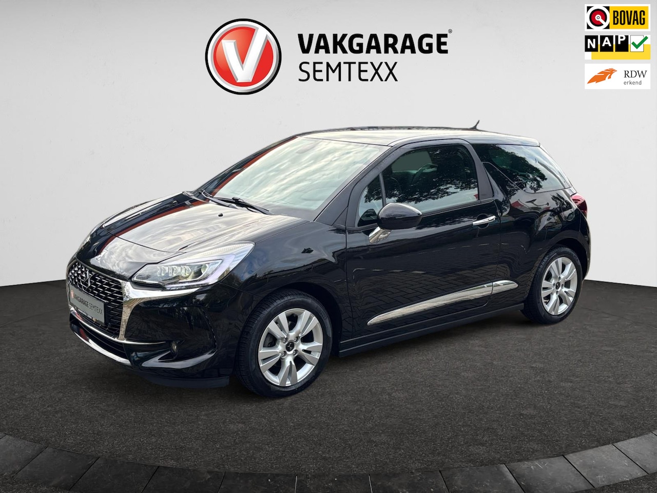 DS 3 - 1.2 PureTech So Chic | Uniek |Clima | Navi | Cruise | Camera | Slechts 44.000 KM | Orig. N - AutoWereld.nl