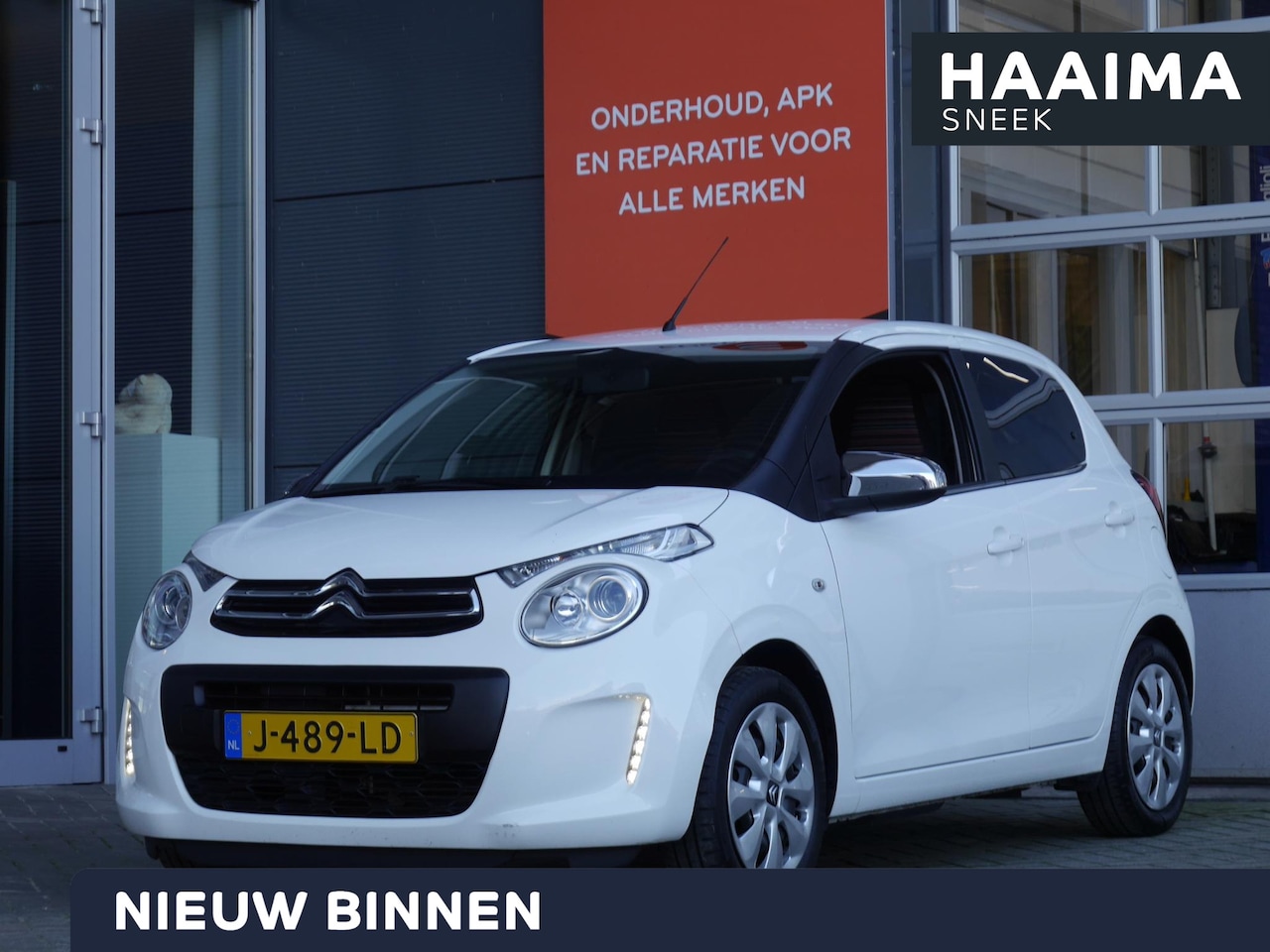 Citroën C1 - 1.0 VTi Feel | Airco | Getint glas | Snelheidsbegrenzer | DAB Radio | Bluetooth | 5DRS - AutoWereld.nl