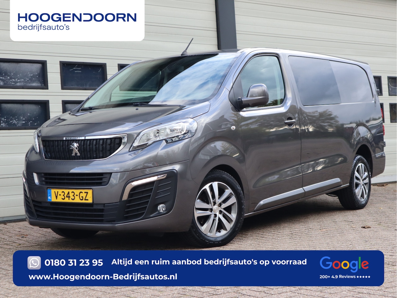 Peugeot Expert - 2.0 BlueHDI 150pk Euro 6 DC 5 Pers. - L3 - Cruise - Camera - AutoWereld.nl
