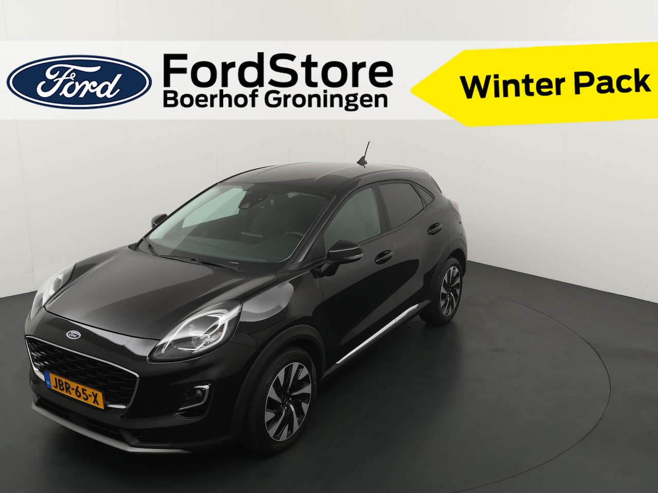 Ford Puma - EcoBoost Hybrid 125 pk Titanium | Winter Pack | Navi | Clima | Cruise | 4 seiz. banden | A - AutoWereld.nl