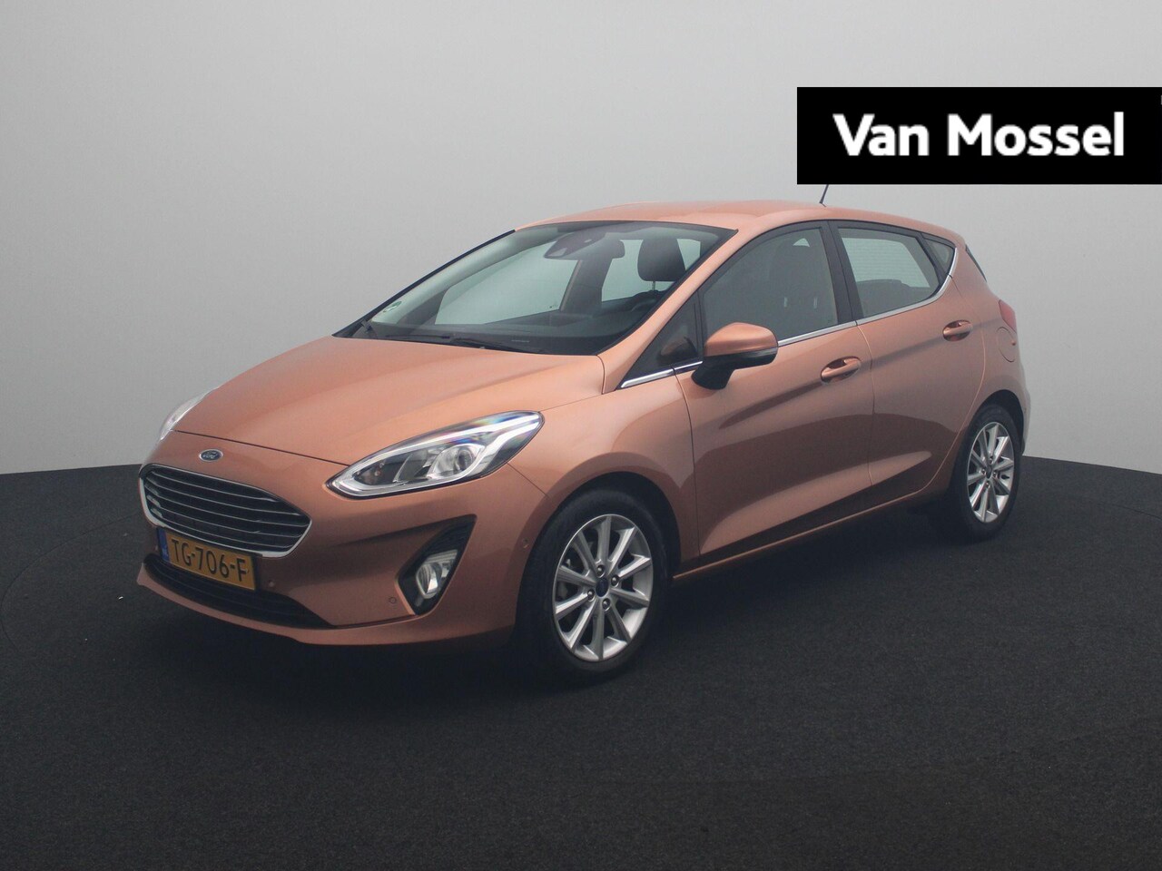 Ford Fiesta - 1.0 EcoBoost Titanium | Aut. | Cruise Control | Parkeersensoren | - AutoWereld.nl