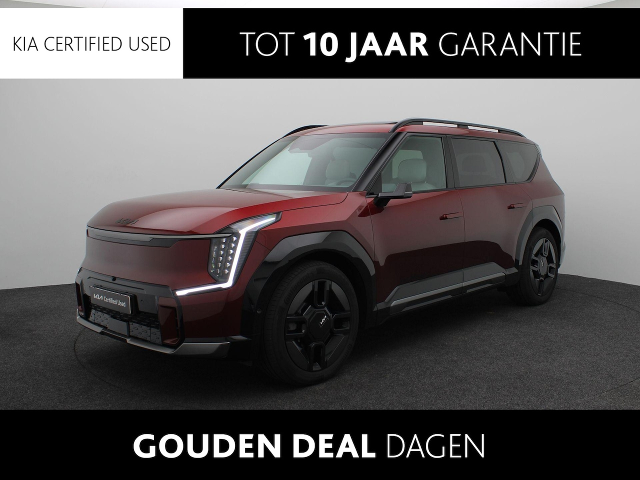 Kia EV9 - GT-Line AWD 99.8 kWh Digital Side Mirrors | DEMO | Gunstige bijtelling | 7 Persoons | BTW - AutoWereld.nl