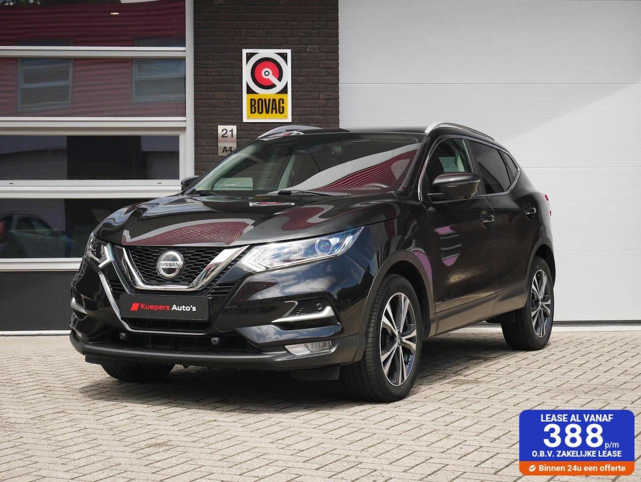 Nissan Qashqai - 1.3 DIG-T N-Connecta 360C| Navi+BT| Pano - AutoWereld.nl