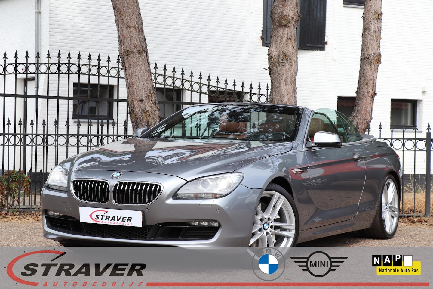 BMW 6-serie Cabrio - 640i High Executive |Head-up |20" |Cruise control - AutoWereld.nl