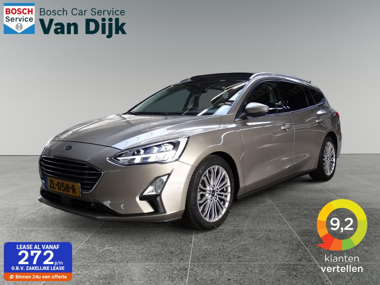 Ford Focus Wagon - 1.0 125pk Titanium B&O / Pano / Head up / - AutoWereld.nl