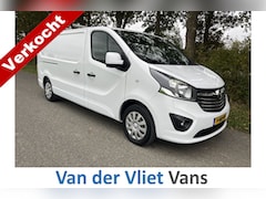 Opel Vivaro - 1.6 CDTI 126pk E6 L2 Sport BPM Vrij Lease €256 p/m, Trekhaak, Bott Inrichting, Airco, Navi