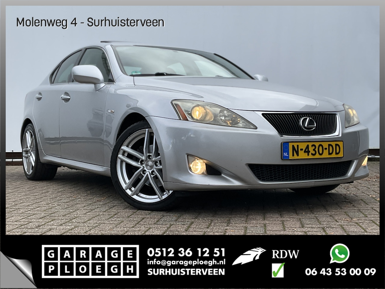 Lexus IS - 250 Business Automaat Pano Leer Stoelverw+Ventilatie Keyless Cruise Voll.Onderhouden! - AutoWereld.nl