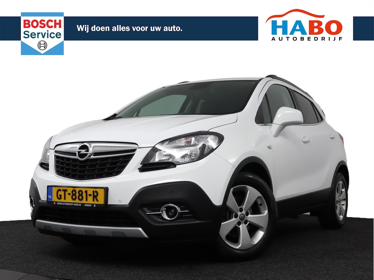 Opel Mokka - 1.4 TURBO COSMO 140PK ECC/CRUISE/NAV/TREKHAAK - AutoWereld.nl