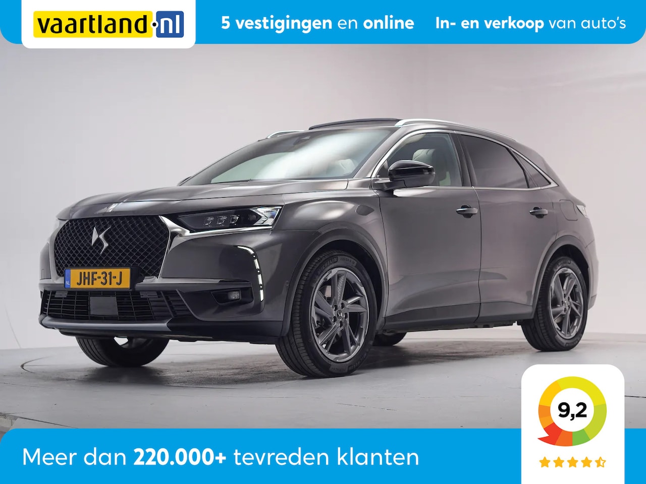 DS 7 Crossback - 1.6 Hybrid E-Tense Rivoli Aut. [ Panorama Leder LED ] - AutoWereld.nl