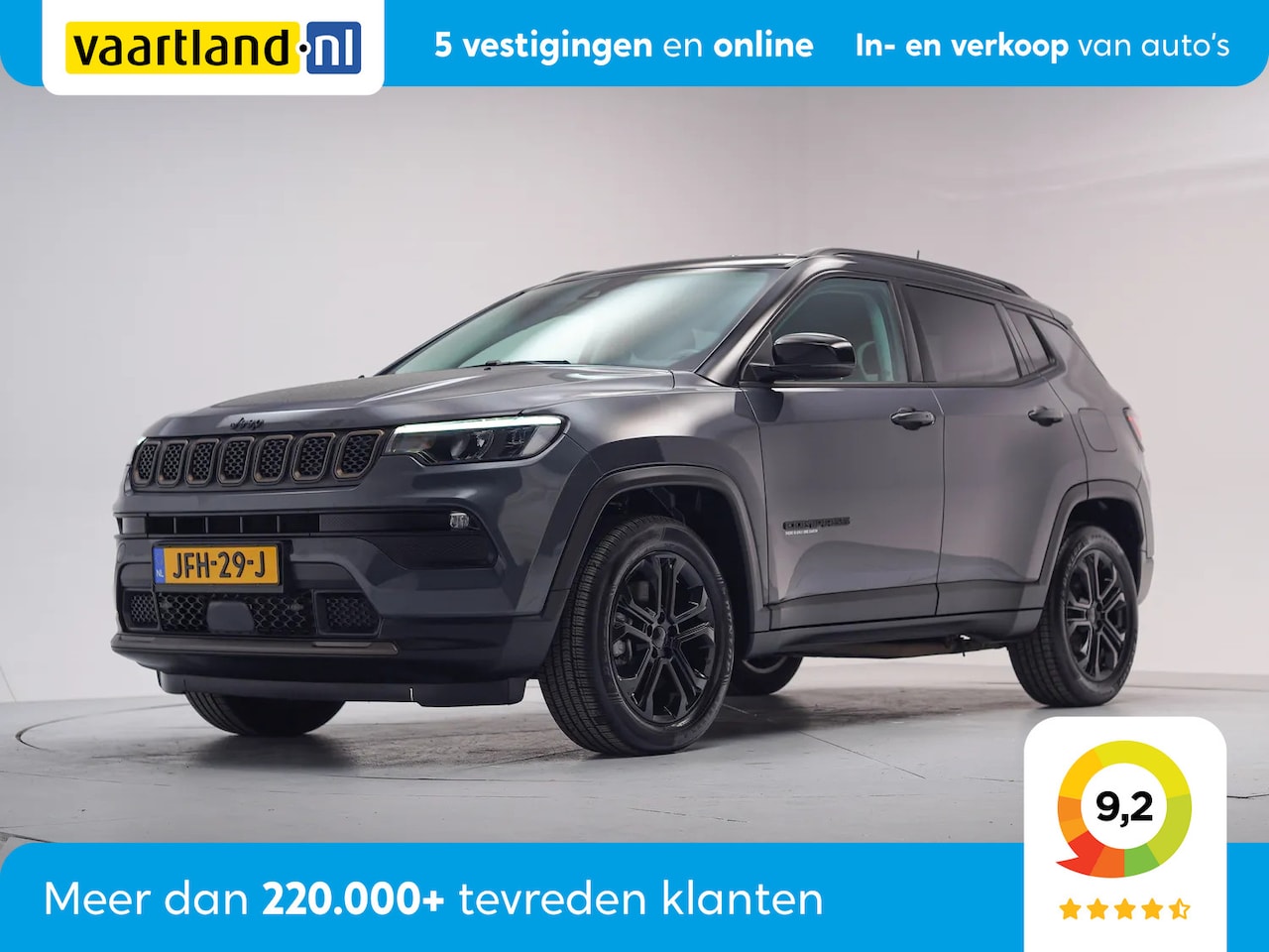Jeep Compass - 4xe 240 Plug-in Hybride Upland Aut. [ Navigatie Camera Stoelverwarming ] - AutoWereld.nl