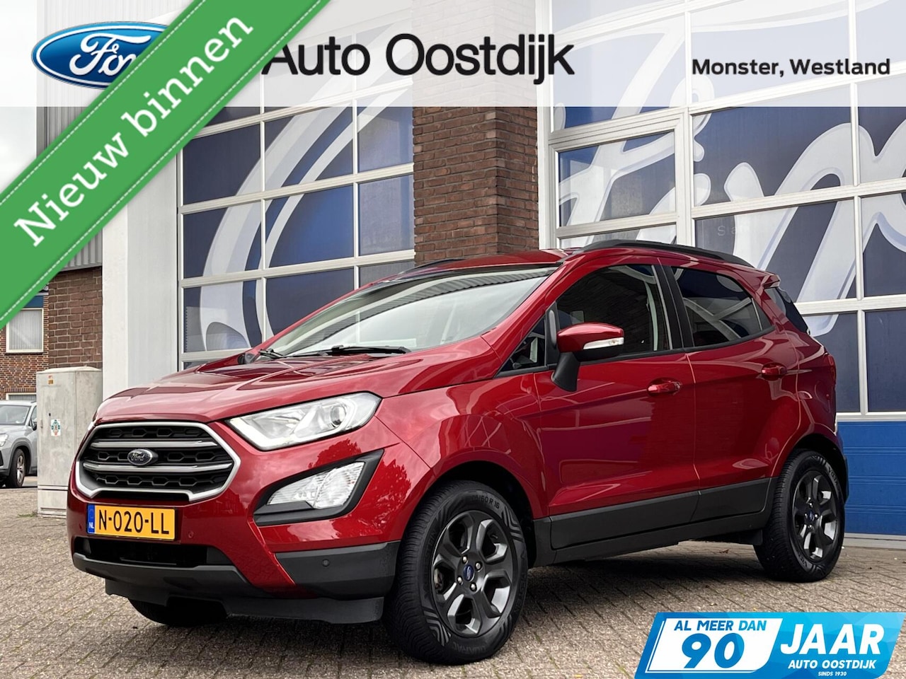 Ford EcoSport - 1.0 EcoBoost Trend Ultimate 125PK Winterpack Cruise Navi Parkeersensoren Carplay Privacy G - AutoWereld.nl