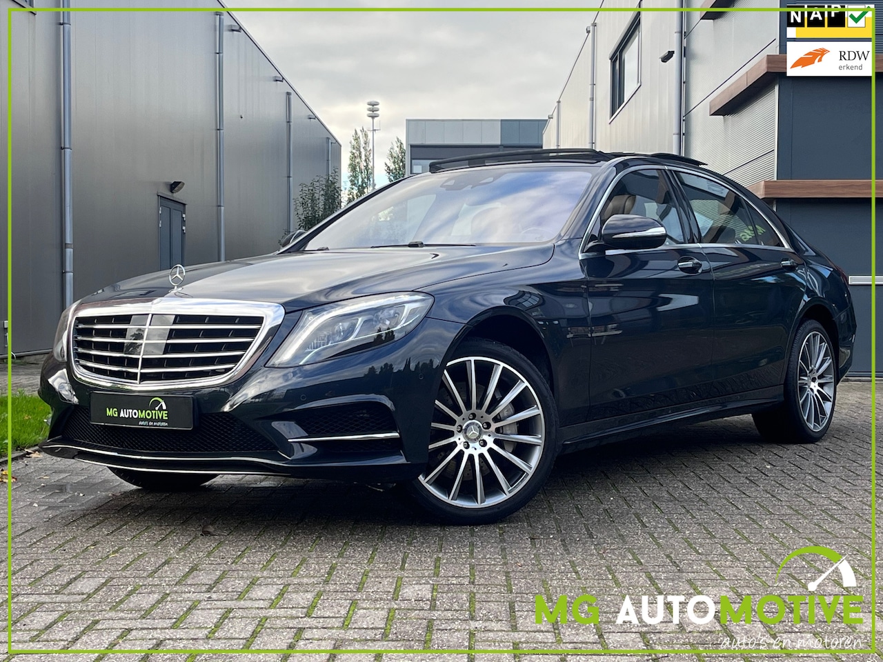 Mercedes-Benz S-klasse - 500 PLUG-IN HYBRID Lang Prestige Plus | AMG pakket | HUD | 360 | Pano | NL auto NAP - AutoWereld.nl