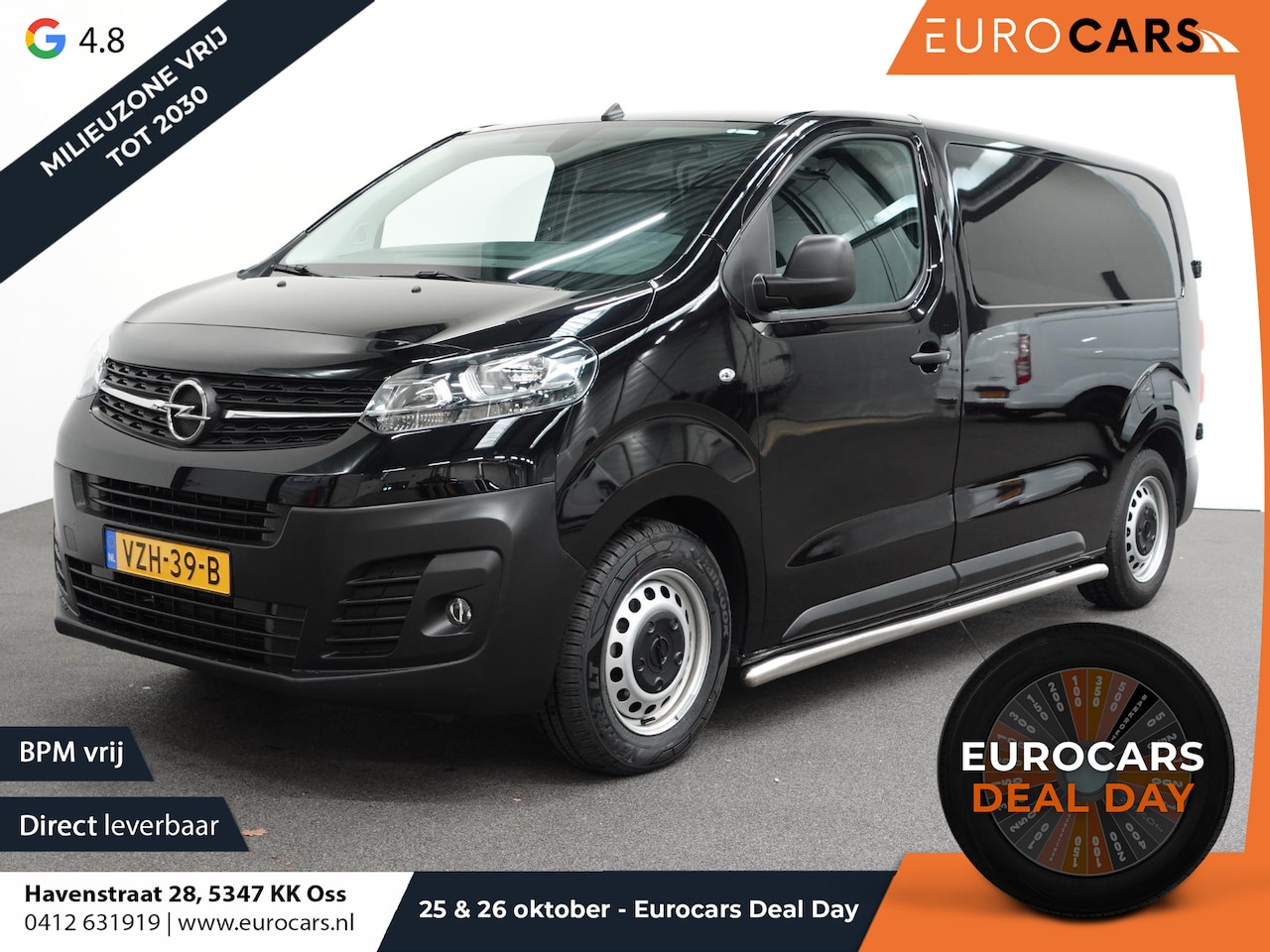 Opel Vivaro - 2.0 BlueHDi 145PK L2 Automaat | Navigatie | Airco | Trekhaak | Side Bars | Betimmering | L - AutoWereld.nl