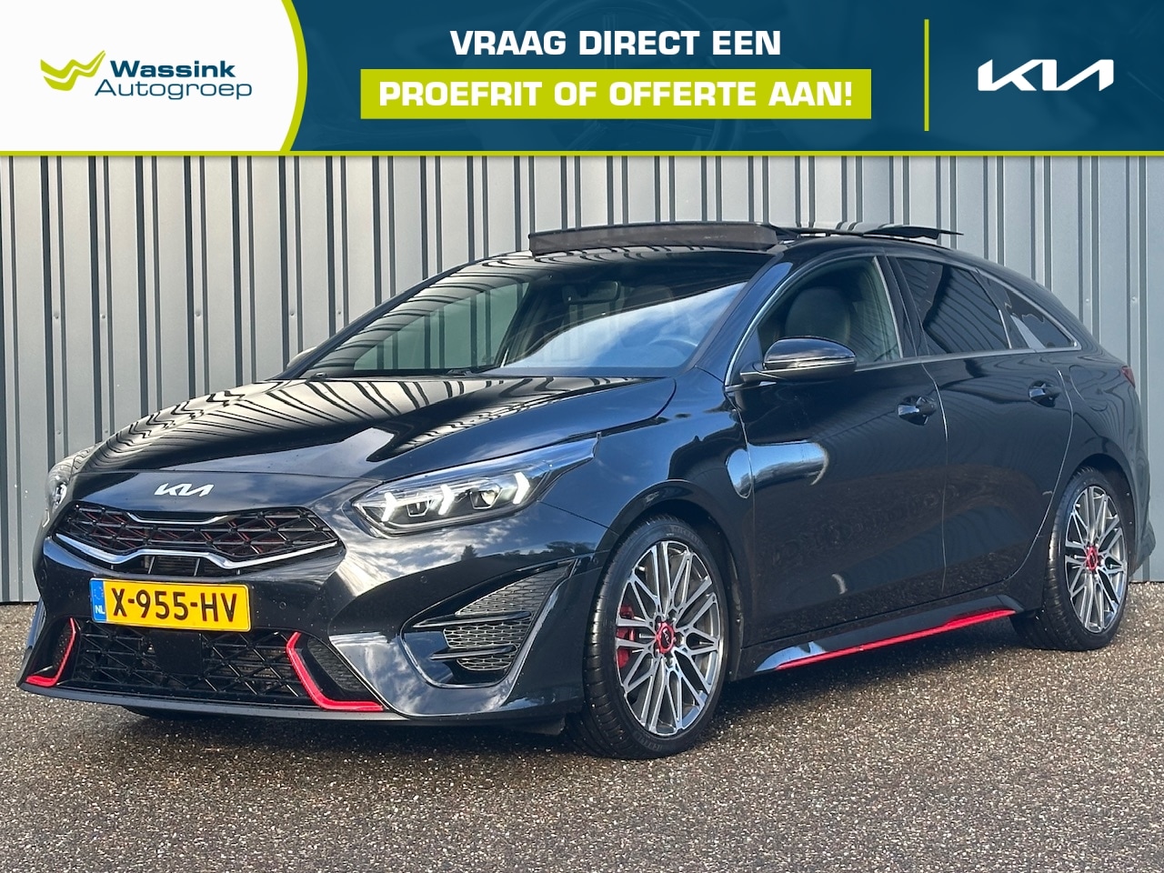 Kia Pro cee'd - 1.6 T-GDi 204pk DCT7 GT Automaat I Schuif/Kanteldak I JBL I Elektr. Stoelen I Elektr. Klep - AutoWereld.nl