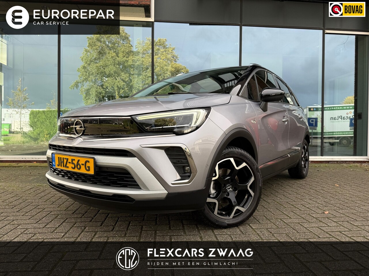 Opel Crossland - 1.2 Turbo 130pk Ultimate - Navi - Climate - Half Leder - Camera - all seasons - AutoWereld.nl