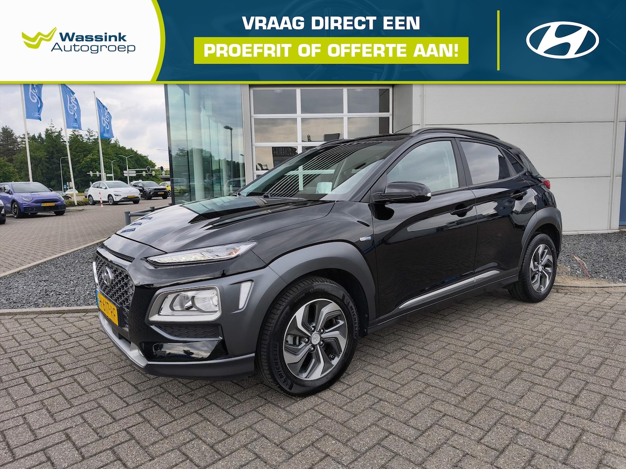 Hyundai Kona - GDI 141pk HEV 2WD Automaat Fashion | Apple Carplay | Android Auto | Dodehoeksensoren | Nav - AutoWereld.nl