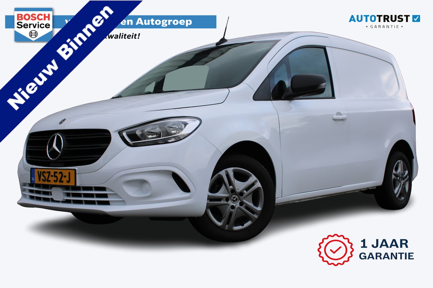 Mercedes-Benz Citan - 108 CDI L1 Base | Incl. 12 maanden garantie | Cruise control | Airco | Schuifdeur rechts | - AutoWereld.nl