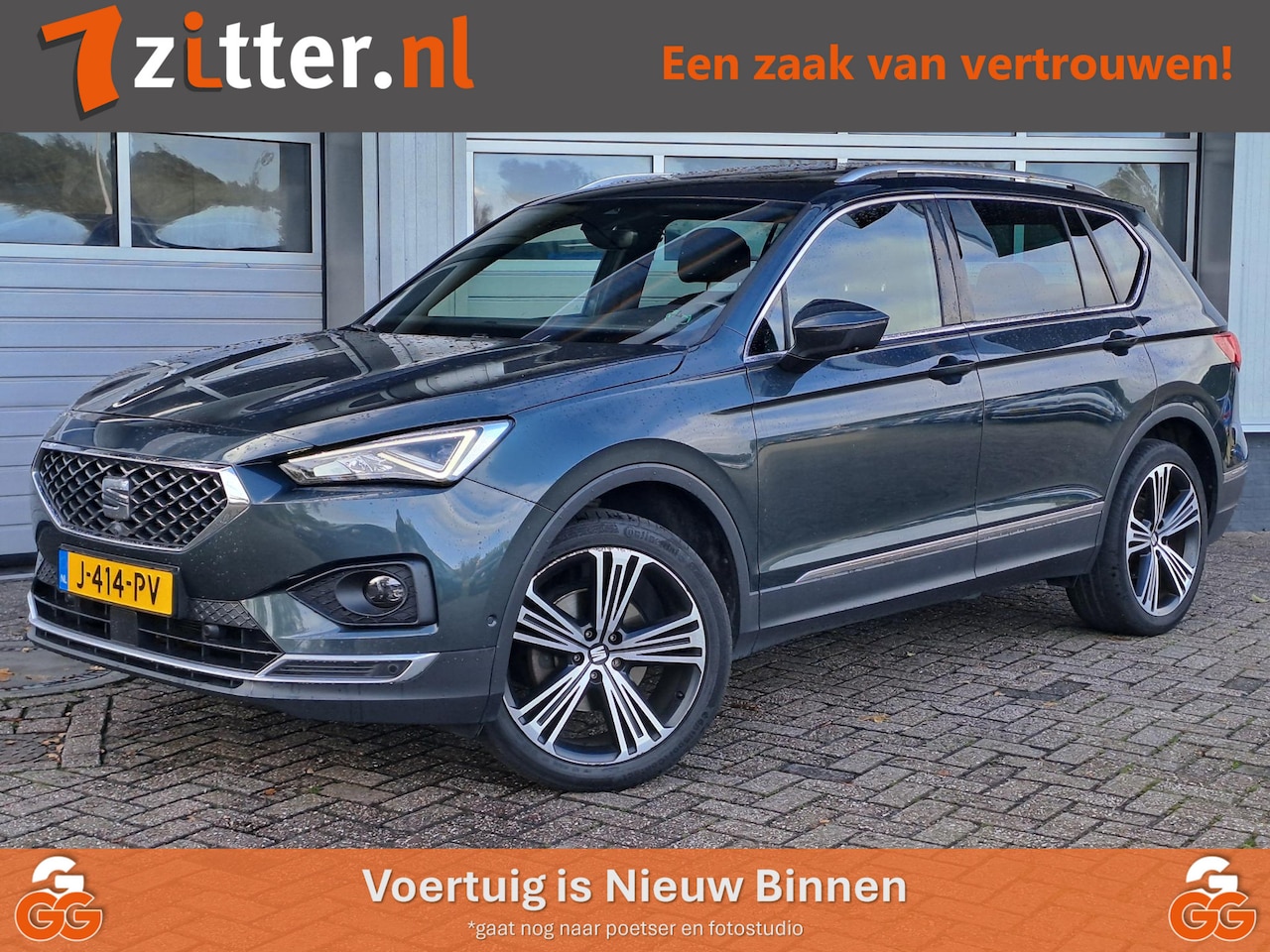 SEAT Tarraco - 1.5 TSI Xcellence 1.5 TSI Xcellence, 7-Persoons, Trekhaak, Panoramadak, Volleder, Memory, Beats, 360° Camera - AutoWereld.nl
