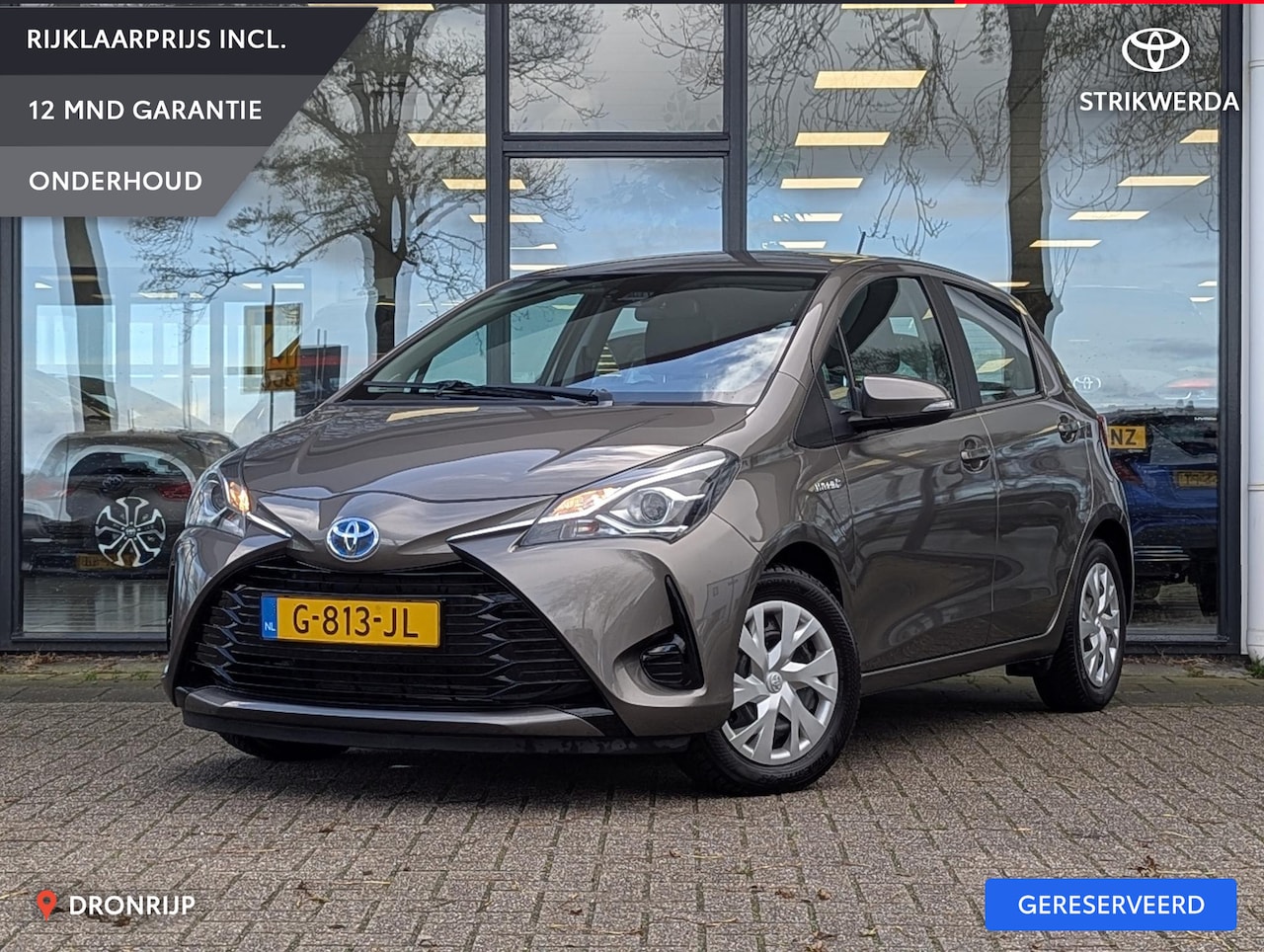 Toyota Yaris - 1.5 Hybrid Active Afn. trekhaak | Cruise control | Climate control | Camera | Lane assist - AutoWereld.nl
