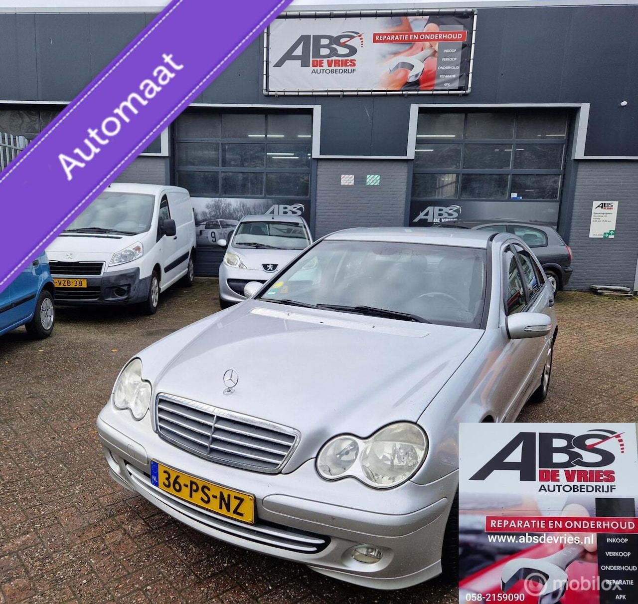 Mercedes-Benz C-klasse - 180 K. Classic AIRCO CR CONT APK JUNI 2026 - AutoWereld.nl