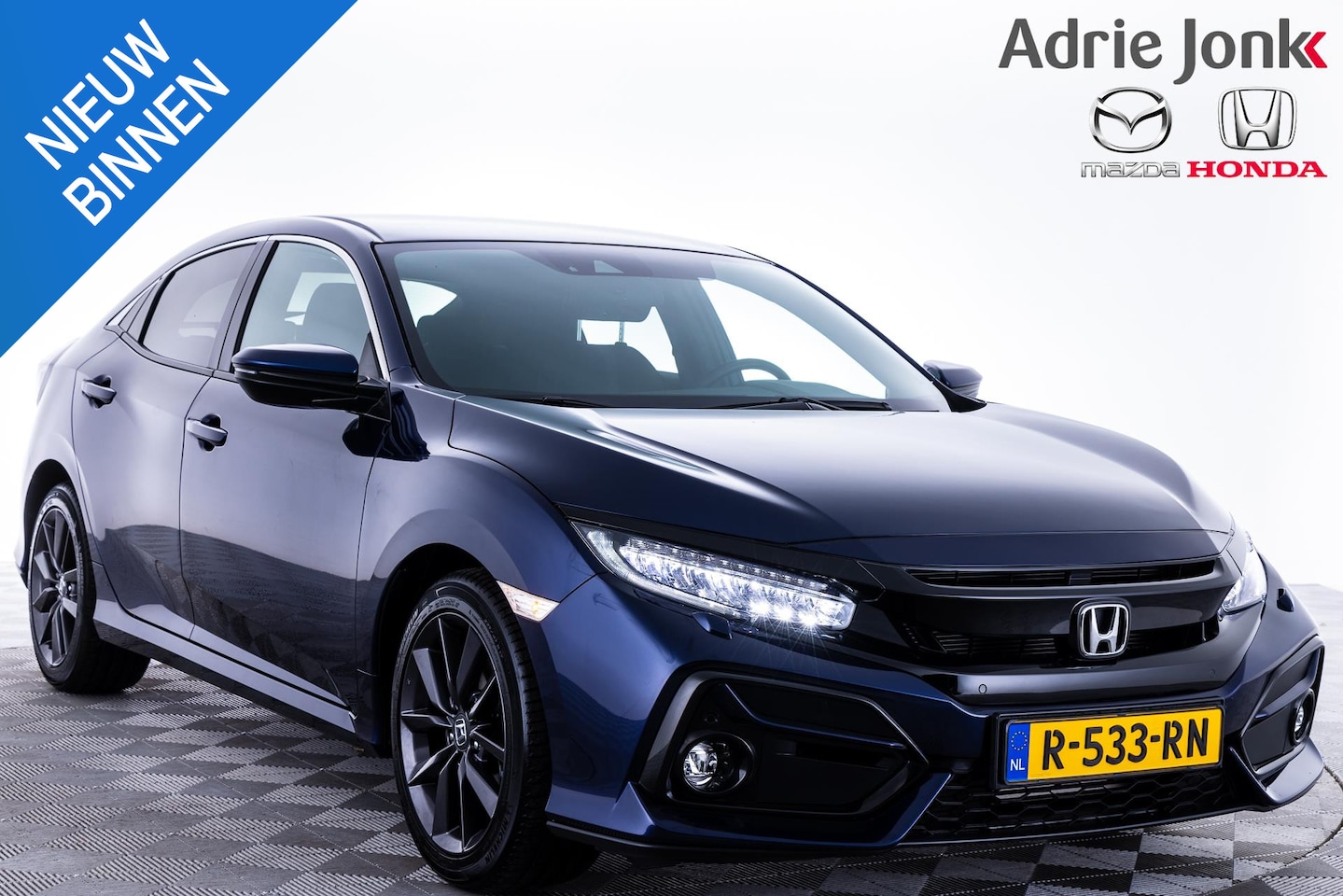 Honda Civic - 1.0 i-VTEC Elegance | Adapaptive Cruise Control | Rijstrookbegeleiding | Parkeersensoren V - AutoWereld.nl