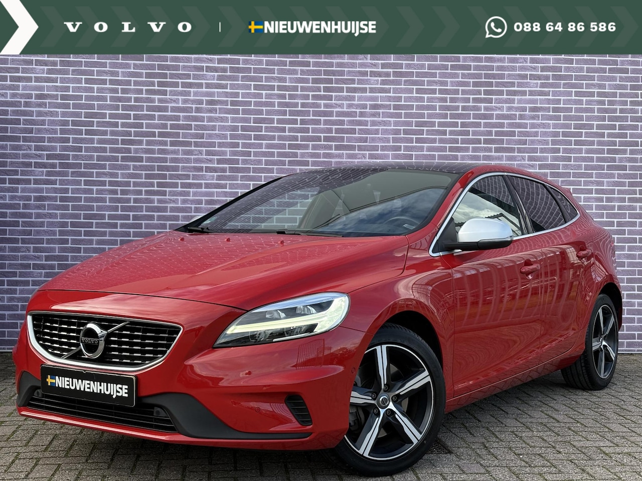 Volvo V40 - 1.5 T3 Polar+ Sport | DAB | Keyless entry | Harman/Kardon | Standkachel | Parkeercamera | - AutoWereld.nl