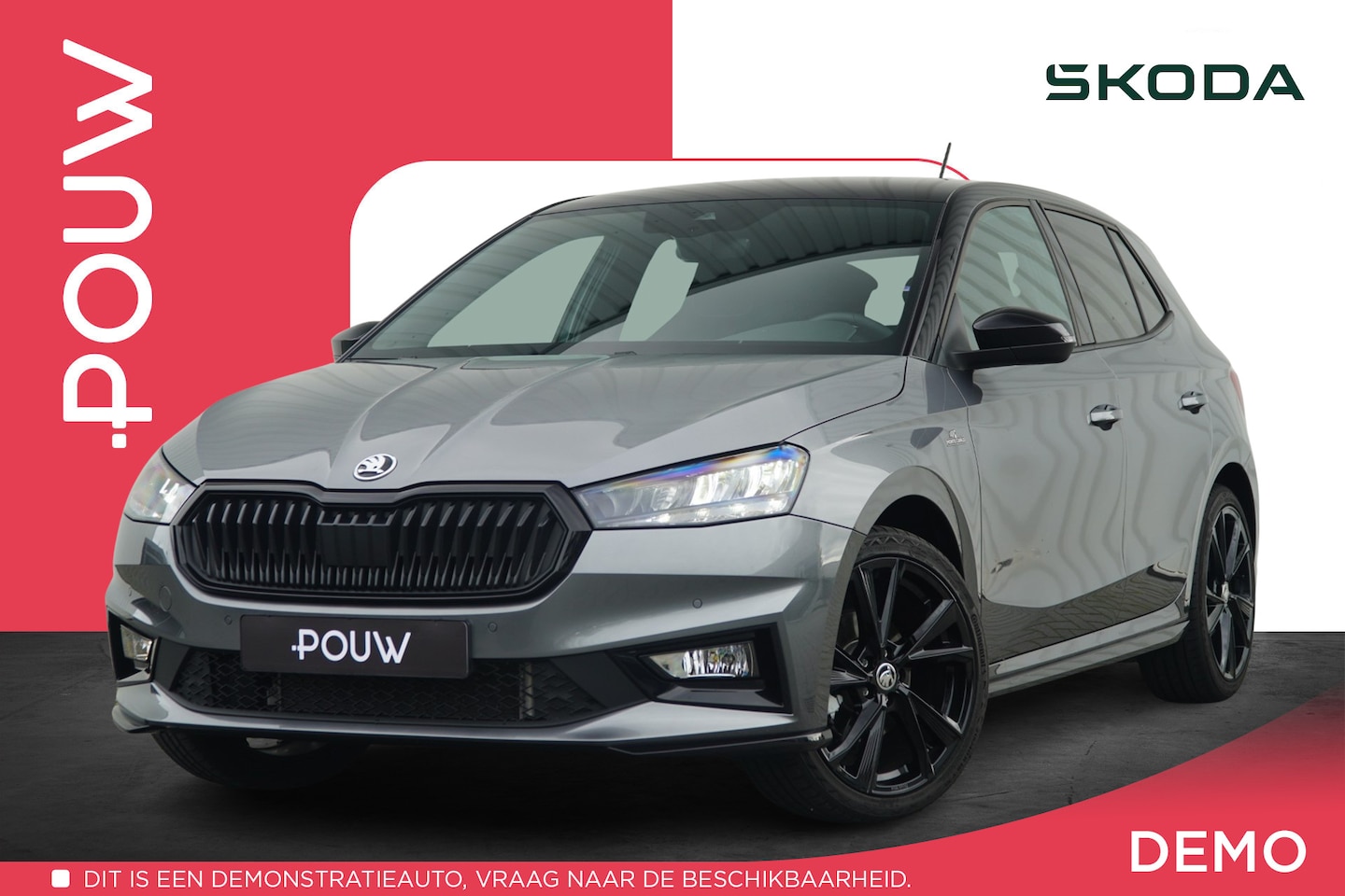 Skoda Fabia - 1.0 TSI 115pk DSG Monte Carlo | 18" Velgen | Adaptive Cruise | Stoelverwarming - AutoWereld.nl