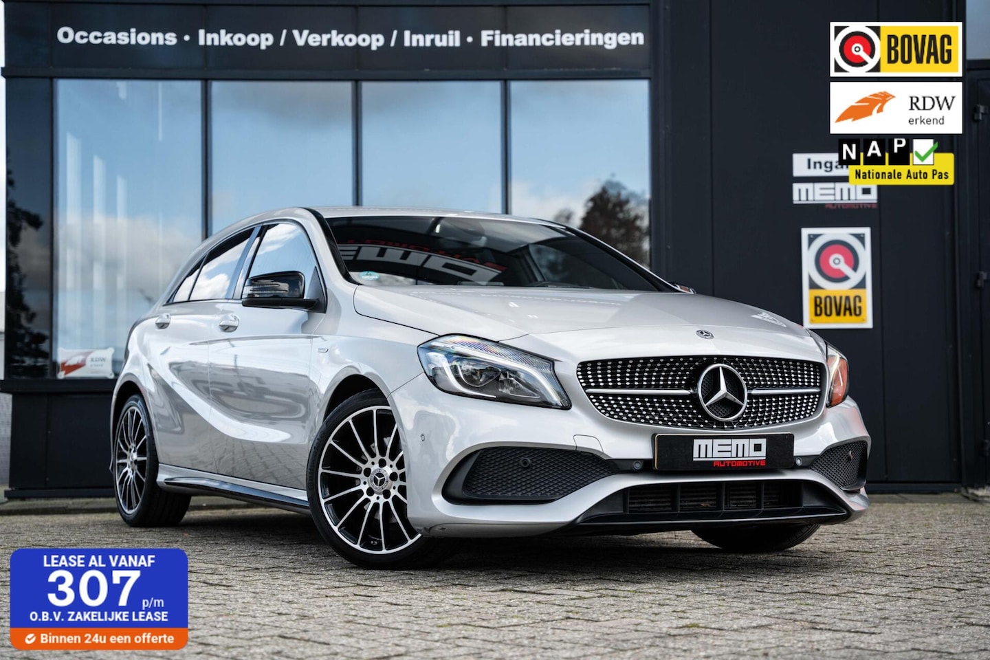 Mercedes-Benz A-klasse - 160*AMG Pakket*EDITION*CAMERA*AUTOMAAT*NAP* - AutoWereld.nl