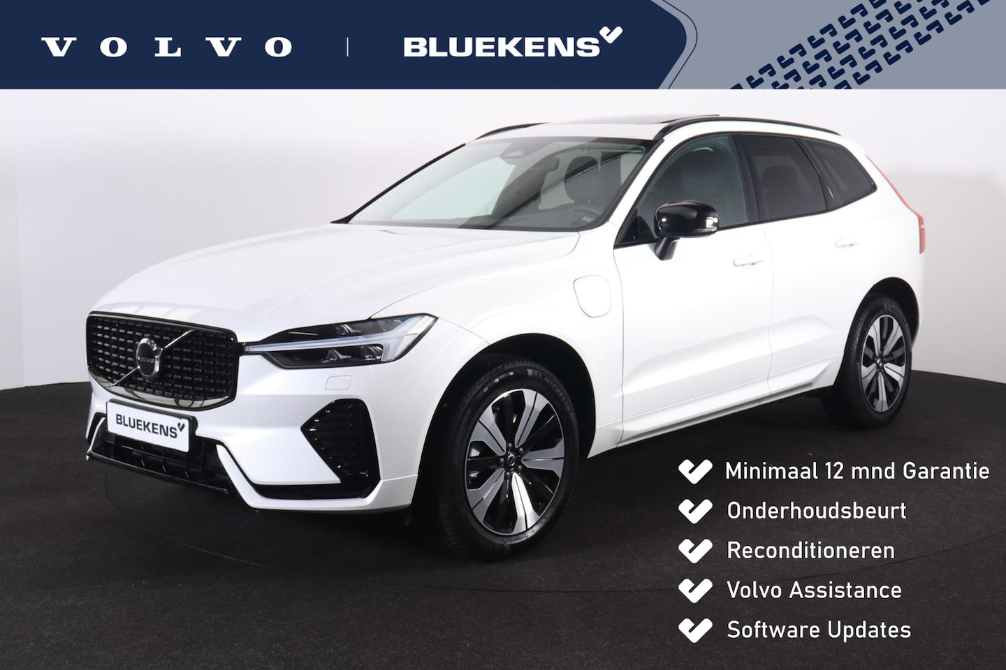 Volvo XC60 - T6 Recharge AWD Plus Dark - Panorama/schuifdak - IntelliSafe Assist & Surround - Harman/Ka - AutoWereld.nl