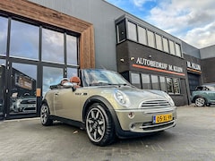 MINI Cabrio - 1.6 Cooper Sidewalk 115pk Ned auto/Airco/Bruin leer/Topstaat