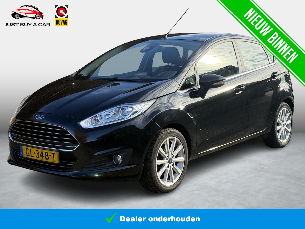 Ford Fiesta - 1.0 EcoBoost Titanium Trekhaak / Easy-Driver-pakket2 / Cruise Control /  Panther Black / V - AutoWereld.nl
