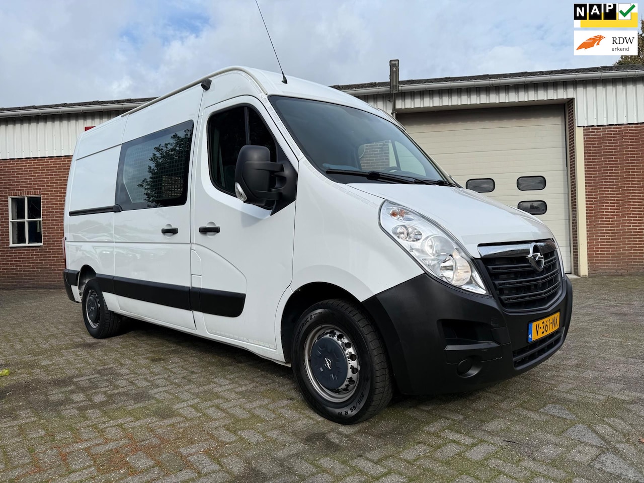 Opel Movano - 2.3 CDTI BiTurbo L2H2 170PK automaat euro 6 optioneel met inrichting, omvormer en standkac - AutoWereld.nl