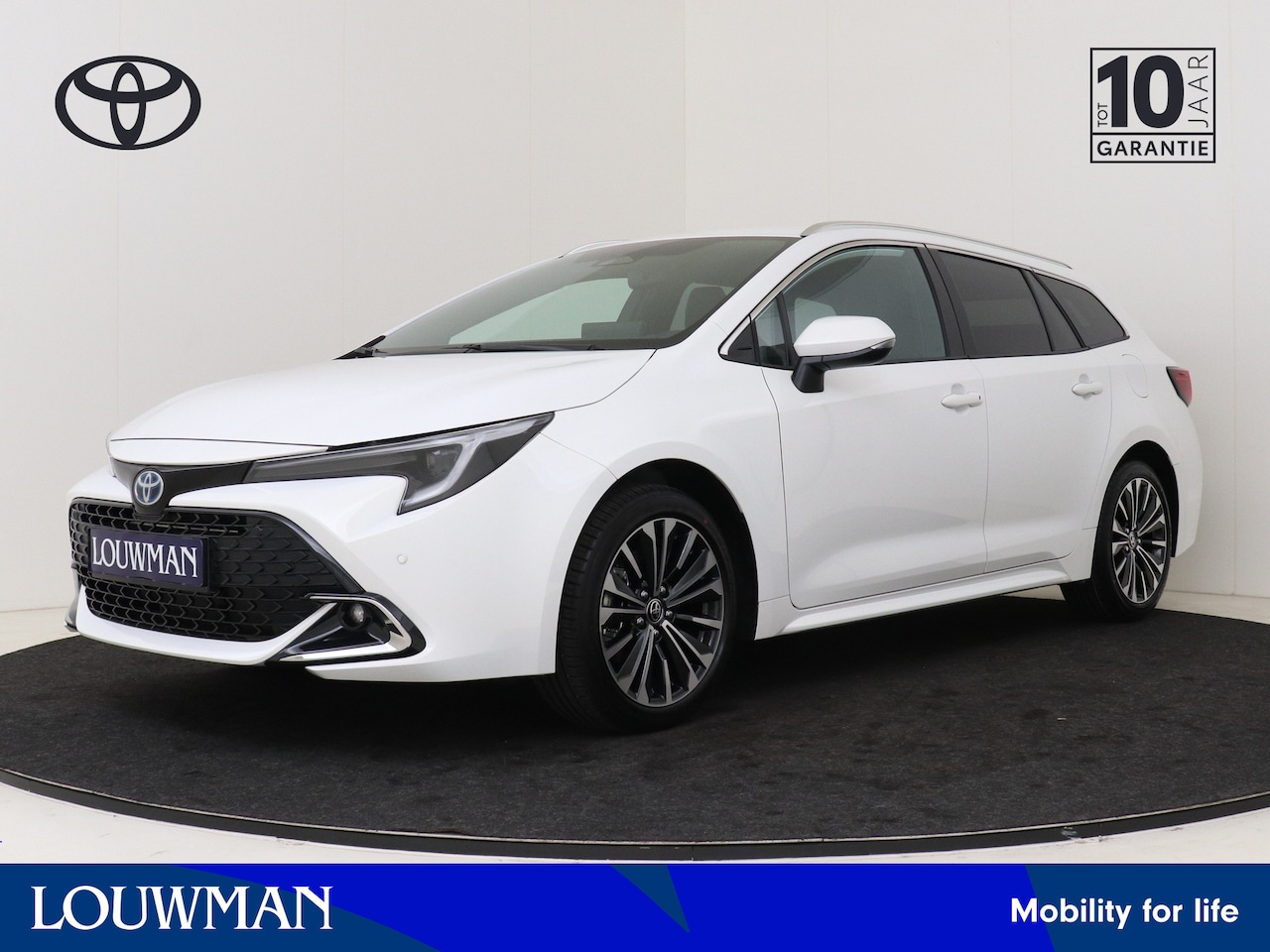 Toyota Corolla Touring Sports - Hybrid 180 Business Plus *DEMO* | Parkeersensoren V+A | Half lederen bekleding | Parelmoer - AutoWereld.nl