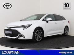 Toyota Corolla Touring Sports - Hybrid 180 Business Plus *DEMO* | Parkeersensoren V+A | Half lederen bekleding | Parelmoer