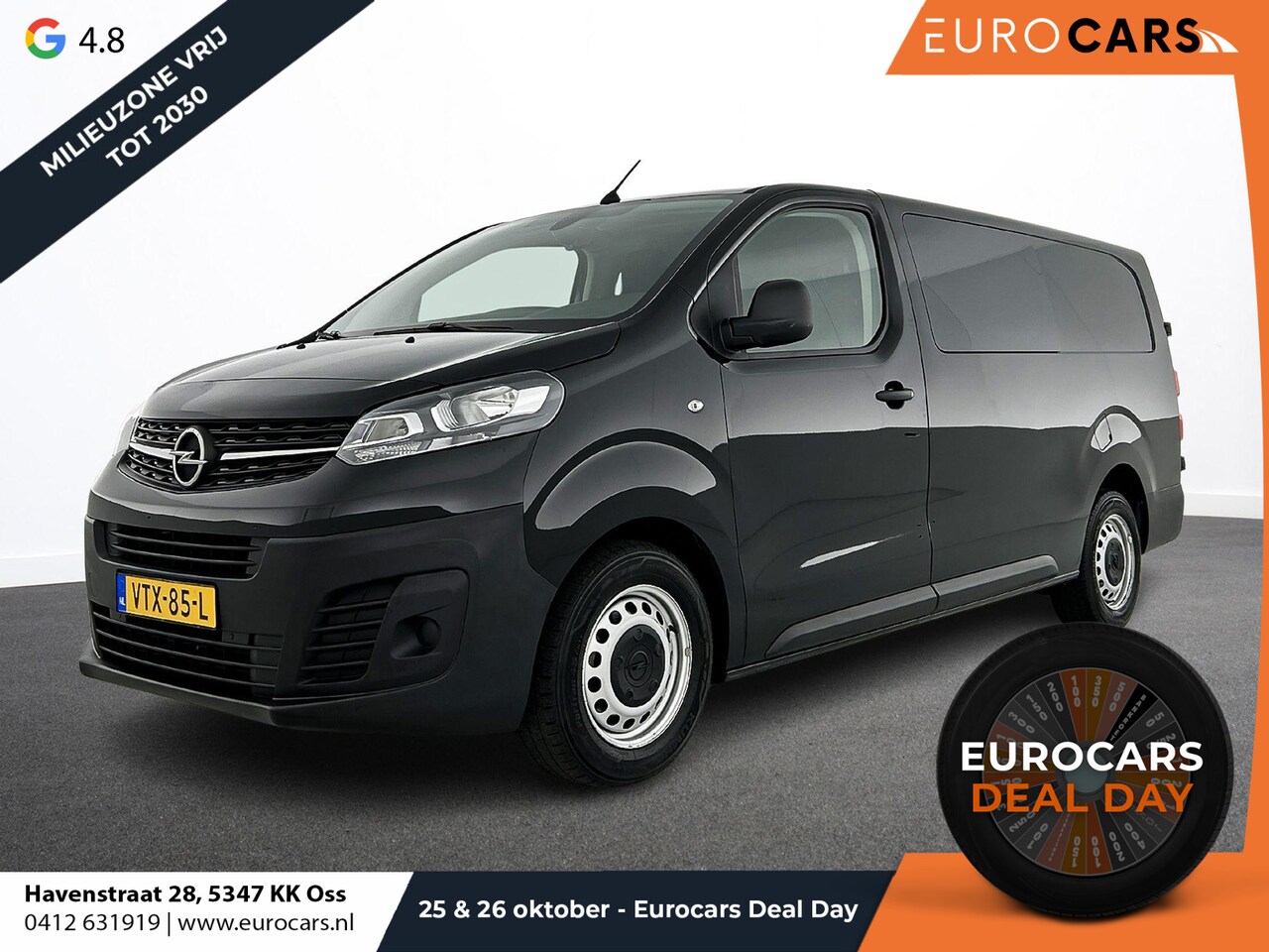 Opel Vivaro - 2.0 CDTI L3H1 145p Automaat DC Edition 6-zits | Navigatie  | Airco | Trekhaak | Betimmerin - AutoWereld.nl