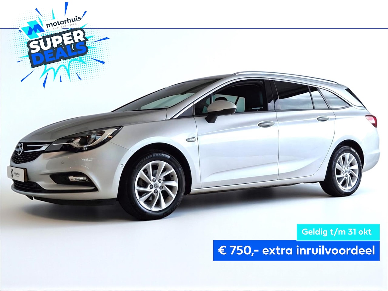 Opel Astra Sports Tourer - 1.4 TURBO 150PK INNOVATION NAVI FULL LED CAMERA NAP - AutoWereld.nl