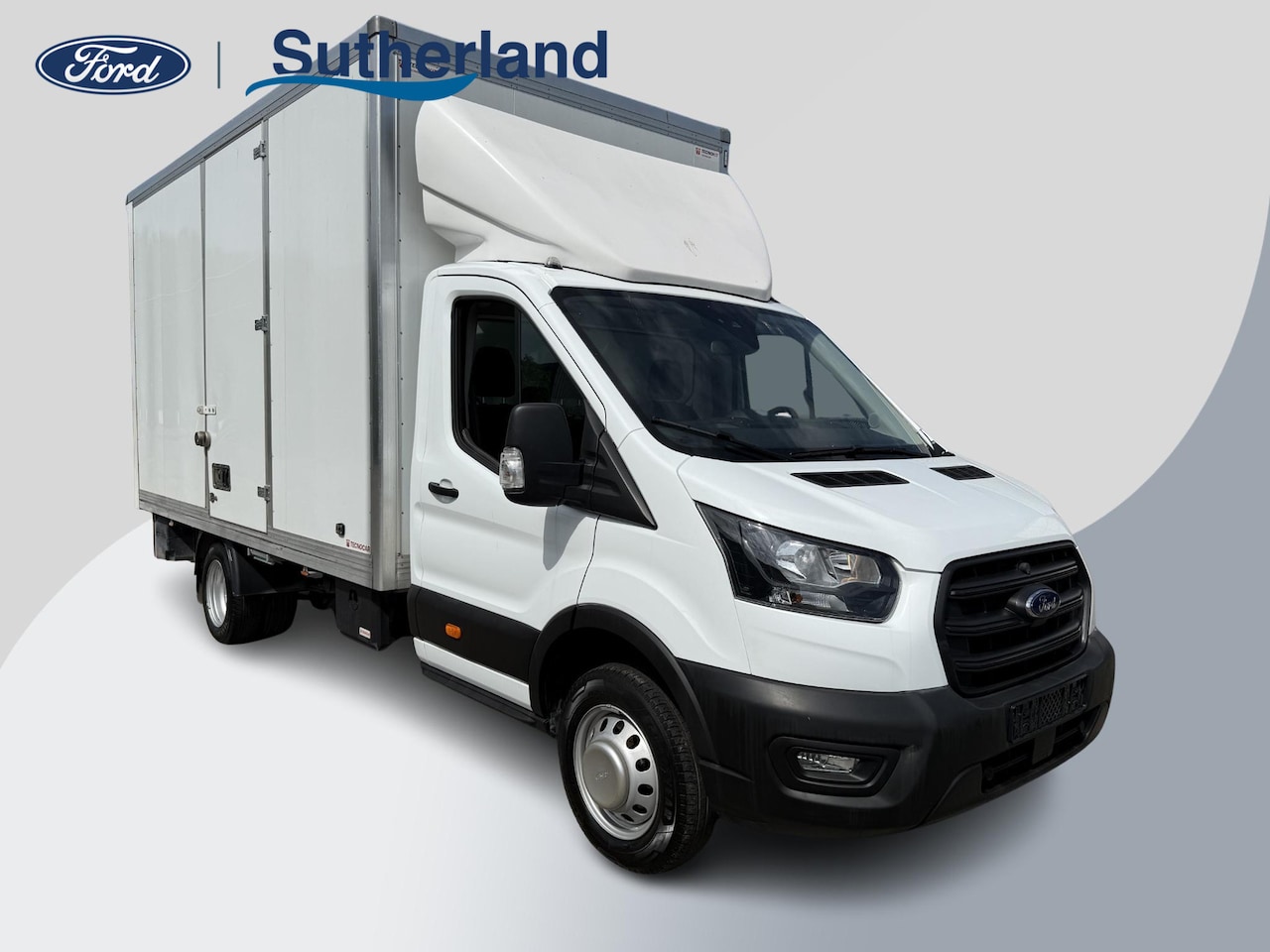 Ford Transit - 350 2.0 TDCI L4H1 130pk | SCI | Bakwagen + Laadklep |  D'Hollandia | Citybox | Zij laaddeu - AutoWereld.nl