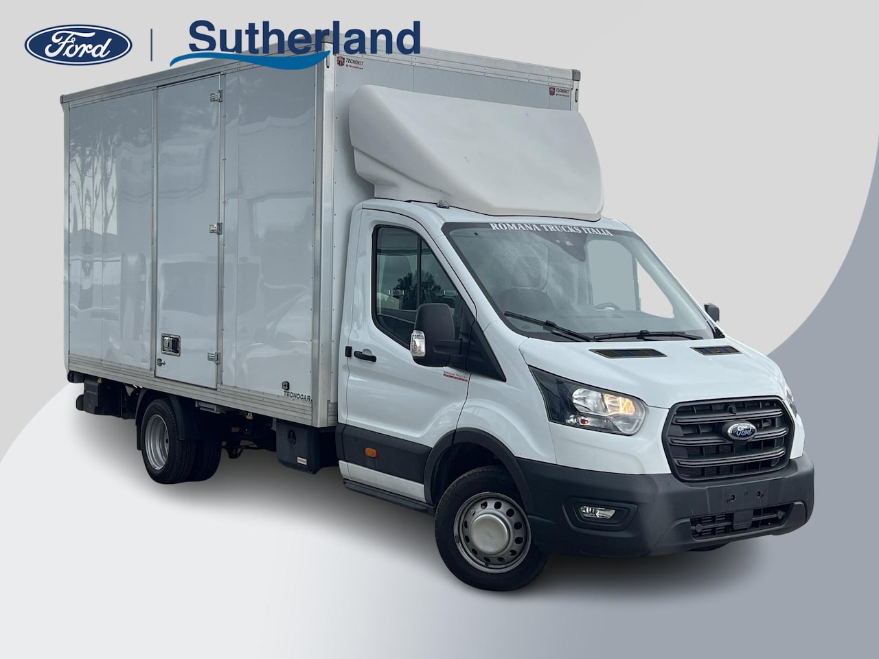 Ford Transit - 350 2.0 TDCI L4H1 130pk | SCI | Bakwagen + Laadklep |  D'Hollandia | Citybox | Zij laaddeu - AutoWereld.nl
